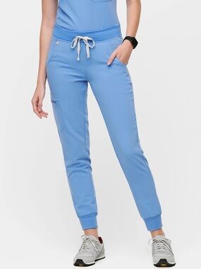 Figs zamora jogger scrub pants in Blue Size small